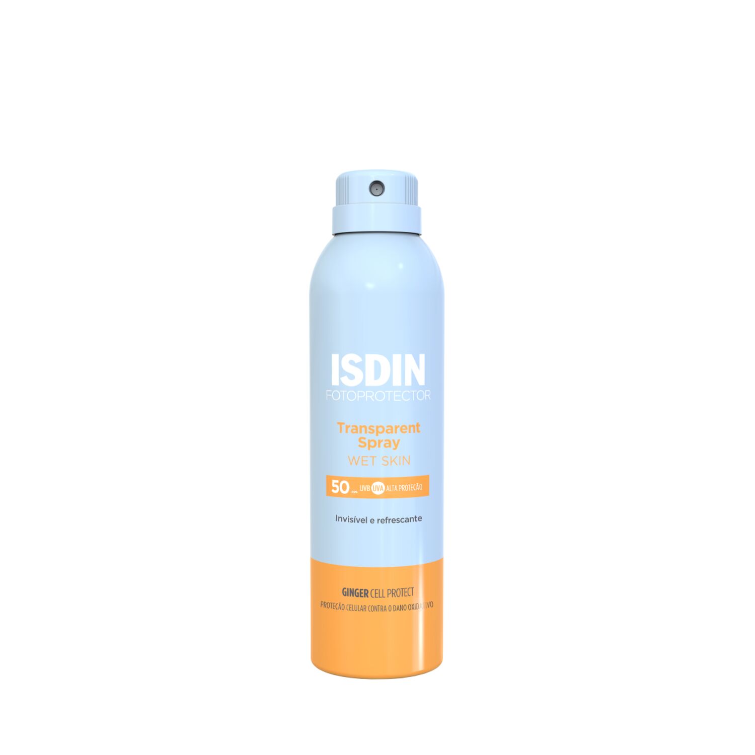 FOTOPROTECTOR ISDIN 50+ TRANSPARENT SPRAY WET SKIN (PROTECTOR SOLAR CORPORAL EN SPRAY)